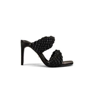RAYE Jordan High Heels in Black 7.5 New Womens Leather Shoes Sandals